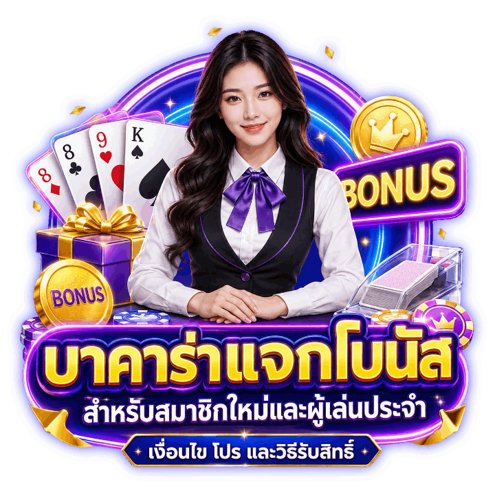 บาคาร่าแจกโบนัส สำหรับสมาชิกใหม่และผู้เล่นประจำ