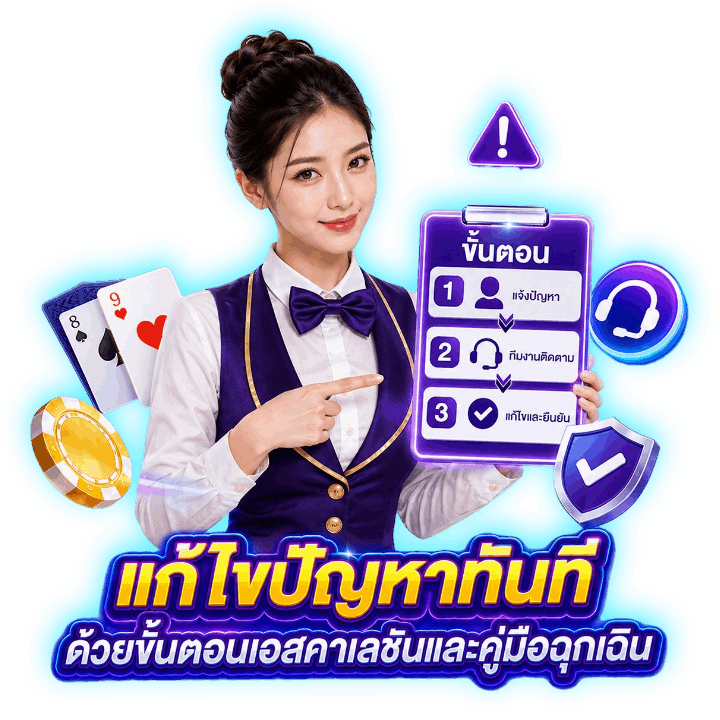 แก้ไขปัญหาทันที ด้วยขั้นตอนเอสคาเลชัน
