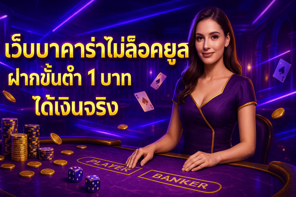 เว็บบาคาร่า ไม่ล็อคยูส